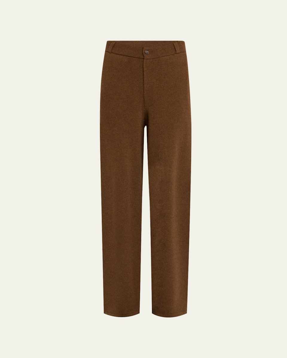 Tailored Cashmere-Blend Pants